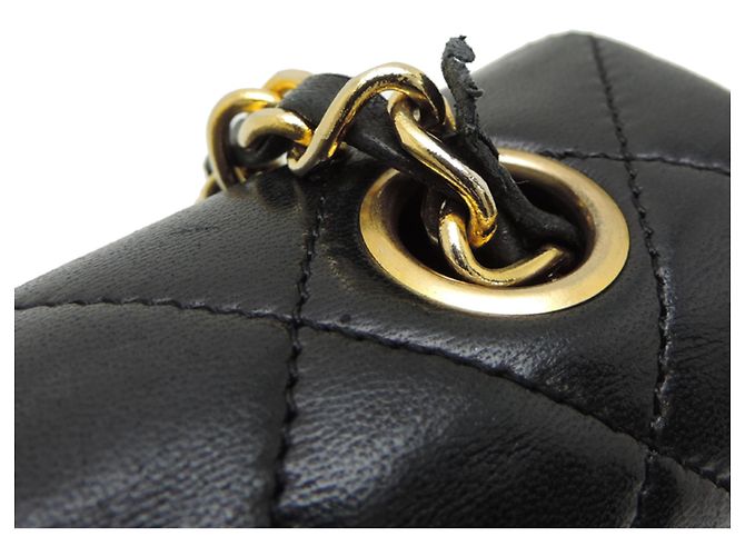 Borsa a tracolla Chanel Matelassé 20 Nero - Ansicht 8