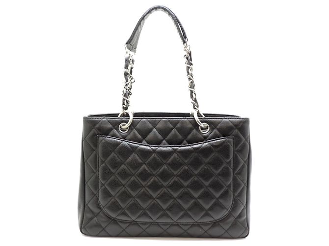 Borsa Tote Chanel GST Grand Shopping Tote Bag Nero - vista 2