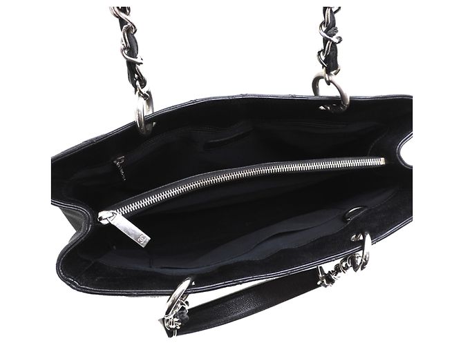 Borsa Tote Chanel GST Grand Shopping Tote Bag Nero - vista 6