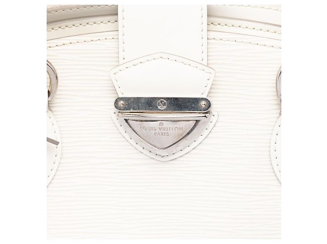 Louis Vuitton White Epi Pont Neuf GM Bianco - vista 5