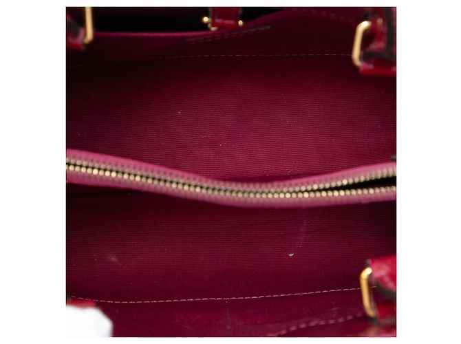 Louis Vuitton Pink Monogram Vernis Montaigne BB Rosa - vista 4