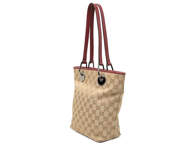 Tote Gucci Beige GG Canvas Eclipse - vista 2