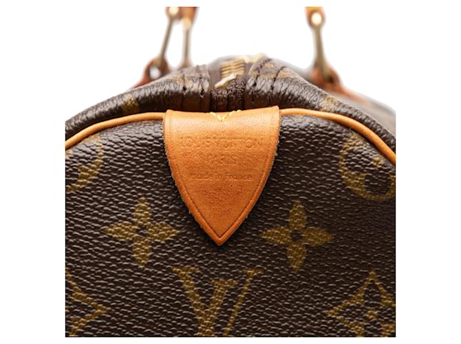 Louis Vuitton Marrone Monogram Keepall 50 - vista 5