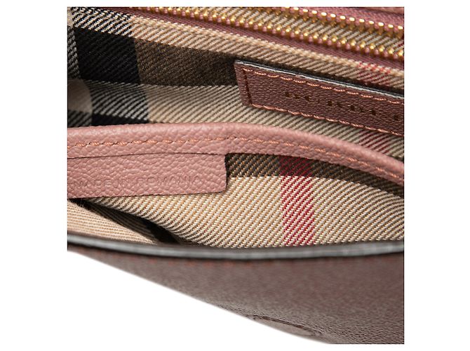Burberry Pink Small Leather Medley Buckle Crossbody - Ansicht 6