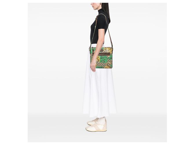 Gucci Beige GG Supreme Web Bengal Crossbody - vista 7
