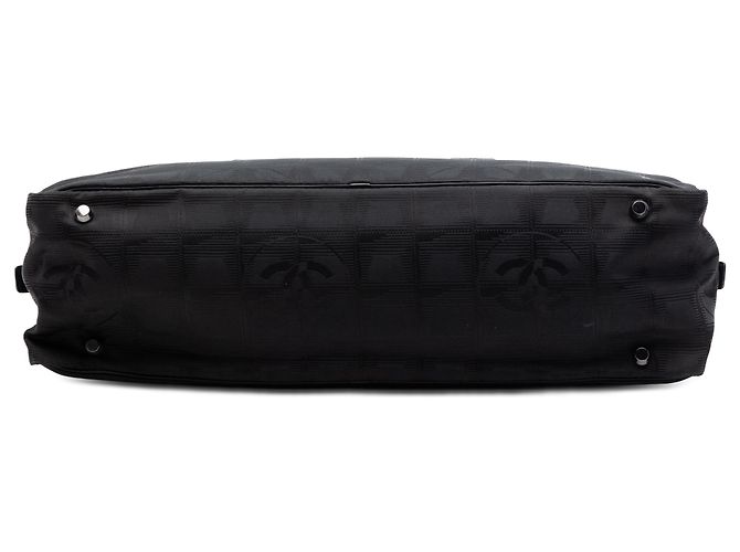 Borsa in nylon Chanel Black New Travel Line Nero - vista 3