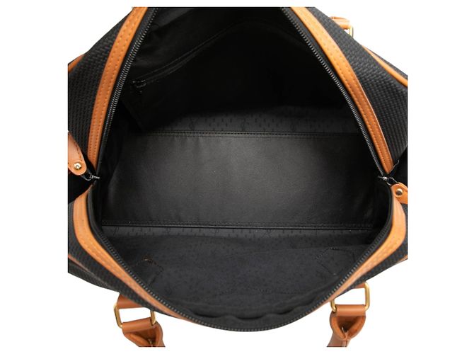 Saint Laurent Boston Bag aus schwarzem PVC - Ansicht 4