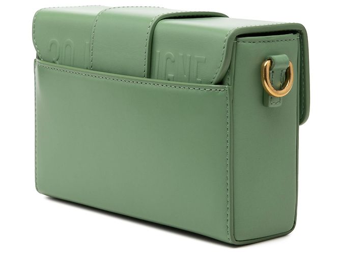 Dior Green Micro Smooth Calfskin 30 Montaigne Flap Verde Verde chiaro - vista 2