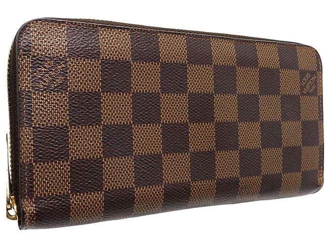 Cartera Zippy Long Louis Vuitton Marrón Damier Ebene Castaño - vista 10