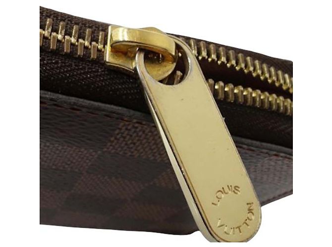 Cartera Zippy Long Louis Vuitton Marrón Damier Ebene Castaño - vista 13