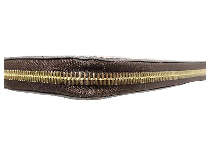 Cartera Zippy Long Louis Vuitton Marrón Damier Ebene Castaño - vista 3