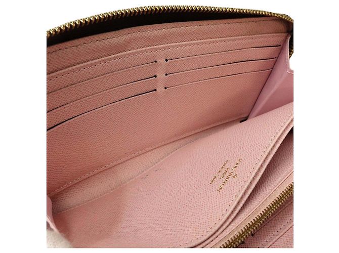 Cartera Zippy Long Louis Vuitton Marrón Damier Ebene Castaño - vista 7
