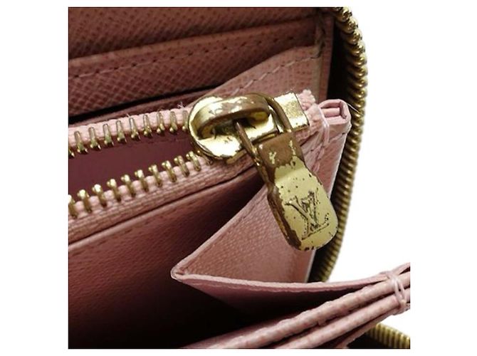 Cartera Zippy Long Louis Vuitton Marrón Damier Ebene Castaño - vista 8
