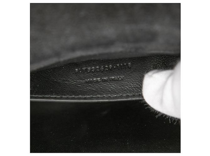 Saint Laurent Bolso bandolera Monogram Sulpice en piel metalizada marrón tamaño Medium Castaño Bronce - vista 5