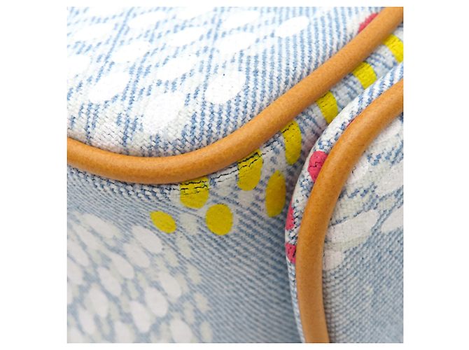 Louis Vuitton Blue LV Vers Damier Denim Cargo Wearable Wallet Azul - vista 9