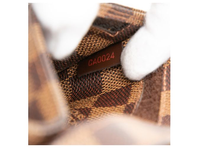 Louis Vuitton Marrone Damier Ebene Geronimos - vista 6