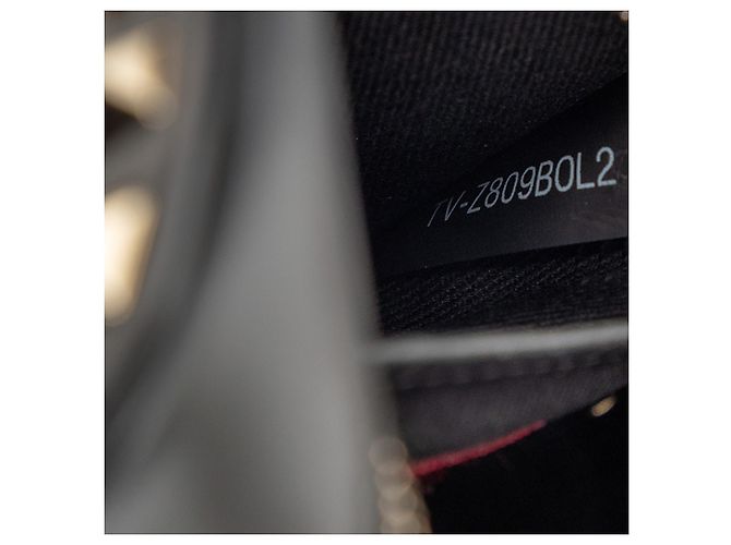 Borsa a tracolla Valentino in pelle nera Rockstud Nero - vista 6