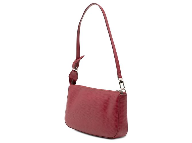 Louis Vuitton Pochette Accessoires in Epi rosso - vista 2