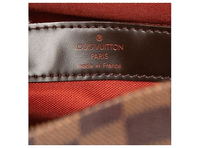 Louis Vuitton Marrone Damier Ebene Naviglio - vista 5