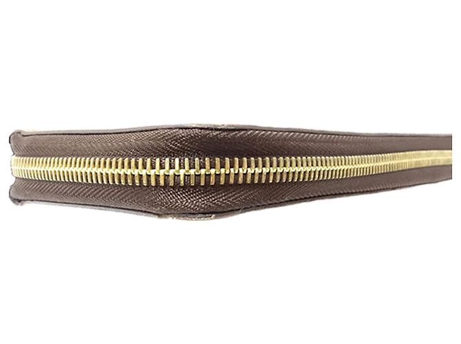 Cartera larga Zippy Louis Vuitton Marrón Monogram Giant Reverse Castaño - vista 4