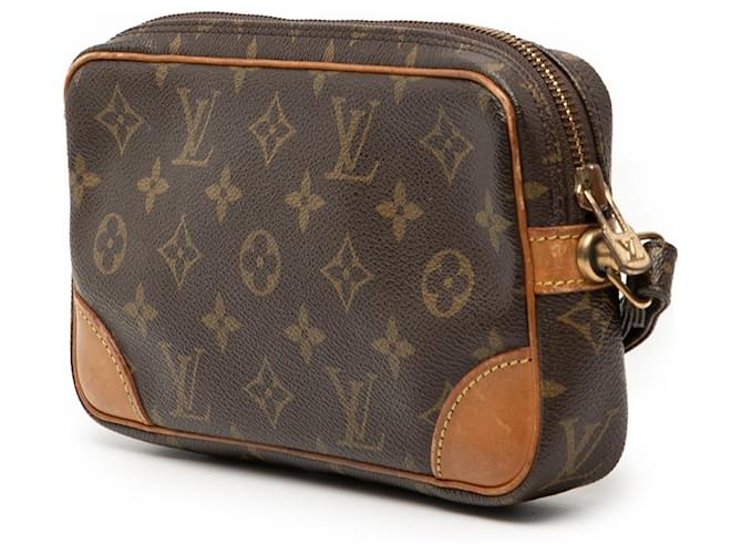 Louis Vuitton Marrone Monogram Marly Dragonne PM - vista 2