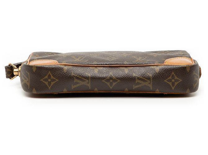 Louis Vuitton Marrone Monogram Marly Dragonne PM - vista 3