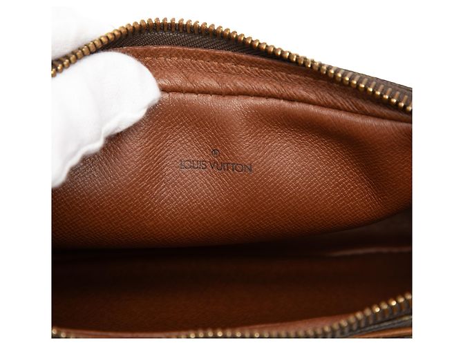 Louis Vuitton Marrone Monogram Marly Dragonne PM - vista 5