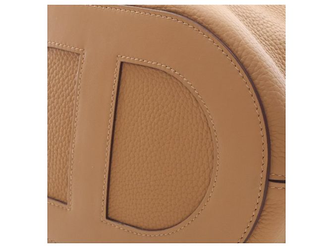 Hermès Marrom Clemence e Swift In the Loop 23 Castanho claro - vista 10