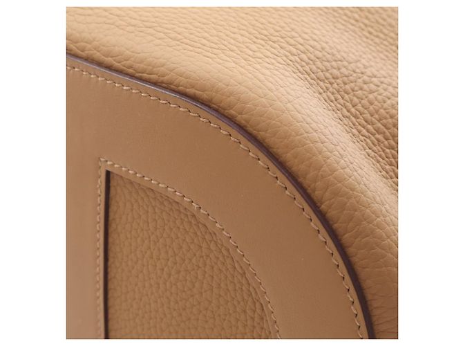 Hermès Marrom Clemence e Swift In the Loop 23 Castanho claro - vista 11