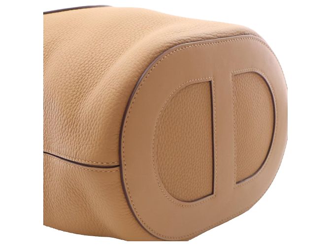 Hermès Marrom Clemence e Swift In the Loop 23 Castanho claro - vista 14
