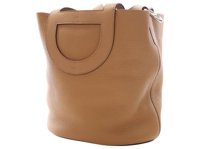 Hermès Marrom Clemence e Swift In the Loop 23 Castanho claro - vista 2