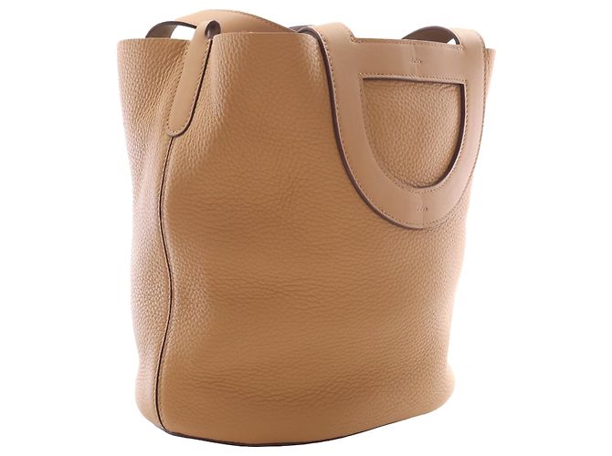 Hermès Marrom Clemence e Swift In the Loop 23 Castanho claro - vista 3