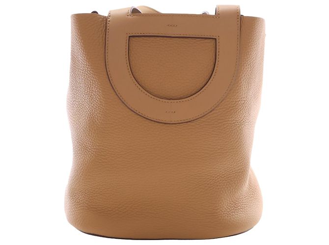 Hermès Marrom Clemence e Swift In the Loop 23 Castanho claro - vista 4