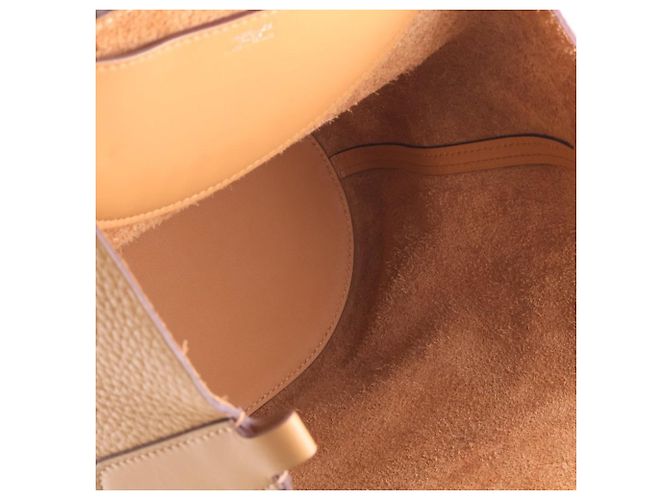 Hermès Marrom Clemence e Swift In the Loop 23 Castanho claro - vista 6