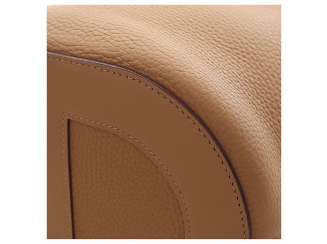 Hermès Marrom Clemence e Swift In the Loop 23 Castanho claro - vista 8
