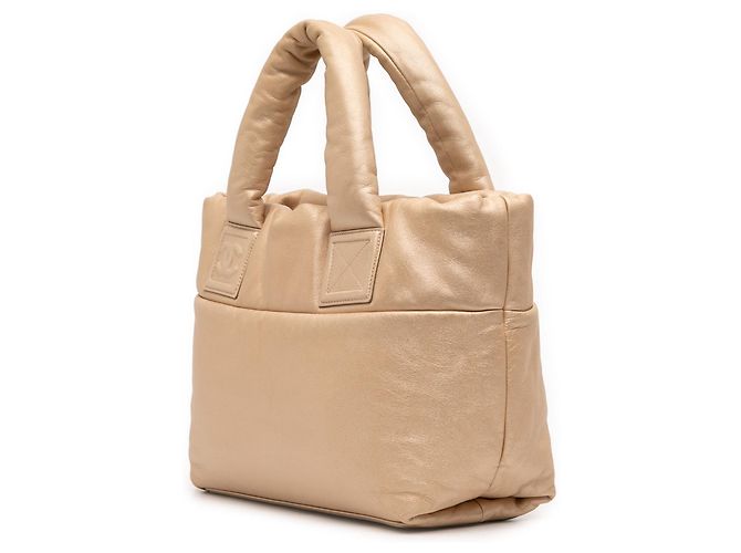 Chanel Gold Small Lambskin Coco Cocoon Reversible Tote Golden - Ansicht 2