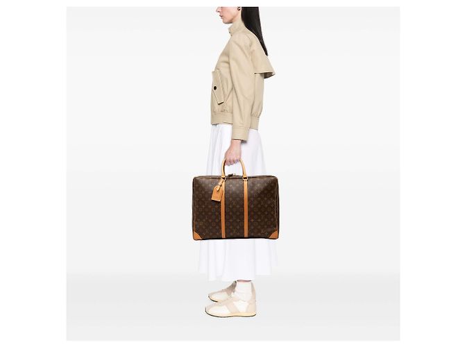 Louis Vuitton Marrone Monogram Sirius 50 - vista 7