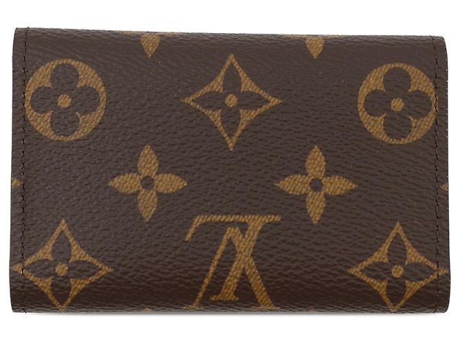 Portachiavi 6 chiavi Louis Vuitton Marrone Monogram - vista 2