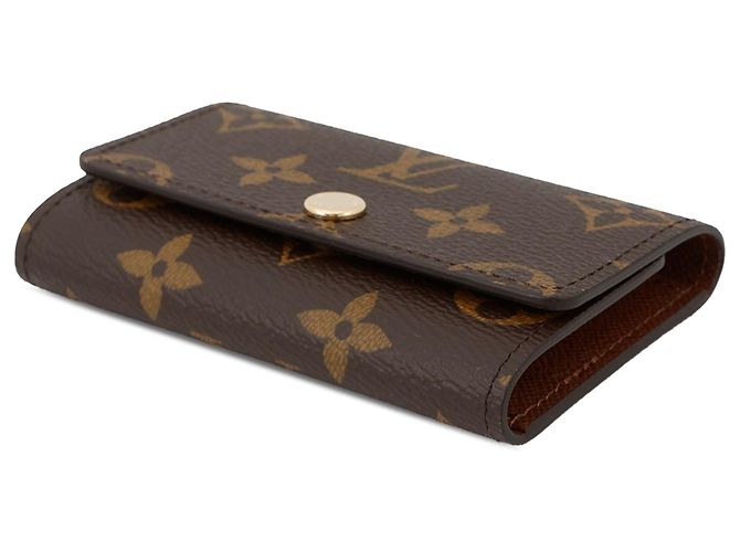 Portachiavi 6 chiavi Louis Vuitton Marrone Monogram - vista 3