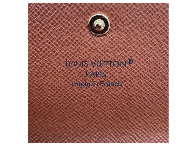 Portachiavi 6 chiavi Louis Vuitton Marrone Monogram - vista 5
