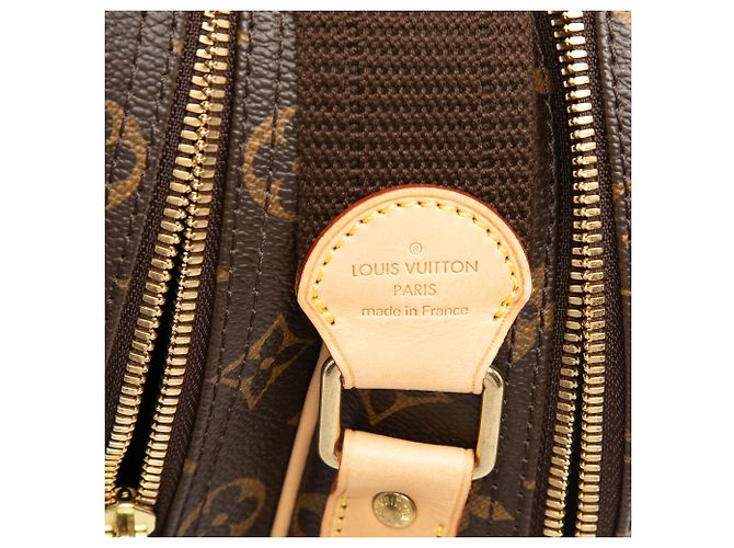 Louis Vuitton Marrone Monogram Reporter GM - vista 7