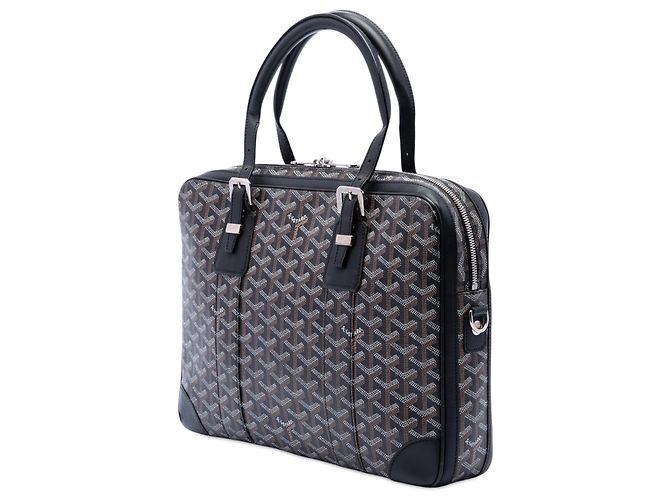 Goyard Black Goyardine Ambassade PM - vista 2