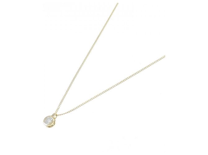 Autre Marque Collana con diamante Au750 D'oro - vista 2
