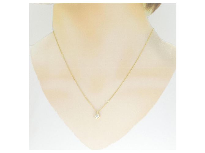 Autre Marque Collana con diamante Au750 D'oro - vista 6