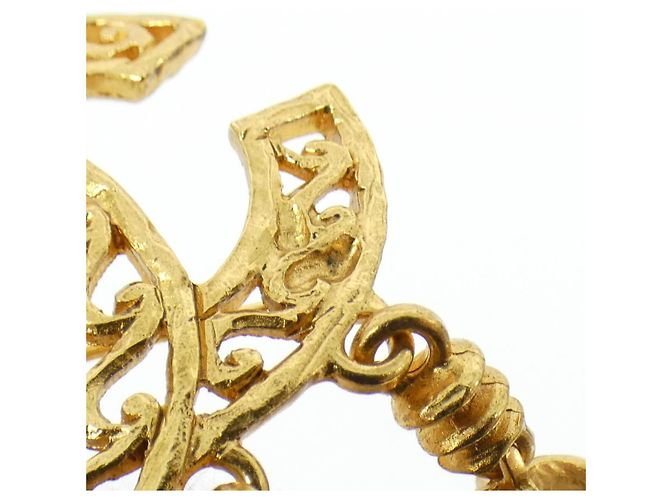 Timeless Spilla Vintage Chanel D'oro - vista 4