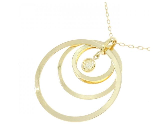 Autre Marque Collana con diamante Au750 D'oro - vista 3