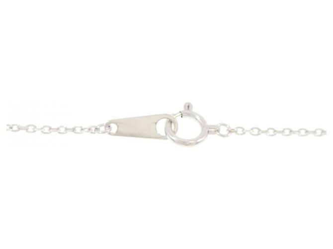 Autre Marque Collana in oro bianco 10K e diamanti Argento - vista 5