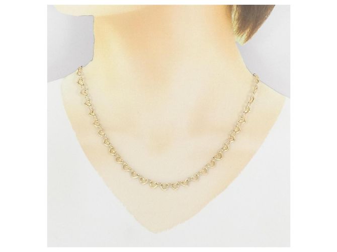 Autre Marque Collana Cuore Au750/PT850 D'oro - vista 5