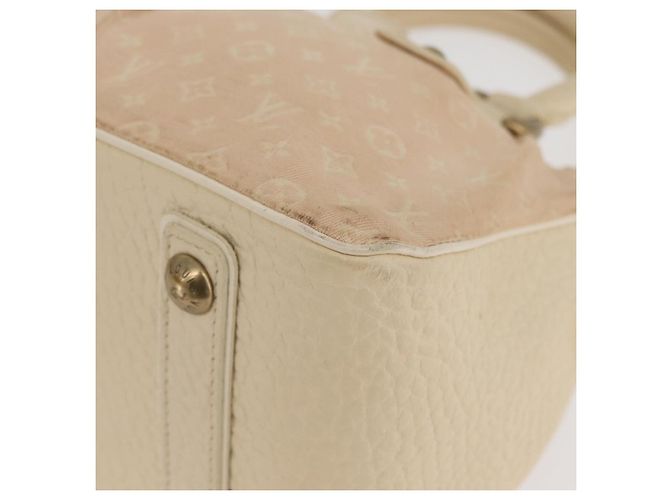 LOUIS VUITTON Bolso Monogram Mini Lin Trapeze PM Rosa M40062 LV Auth 182773 - vista 15