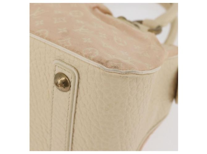 LOUIS VUITTON Bolso Monogram Mini Lin Trapeze PM Rosa M40062 LV Auth 182773 - vista 17